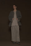 Mutedance 24 Autumn/Winter Collarless Button-Down Jacket MD-MD24FW21-GRAY MD24FW21 MD24FW22